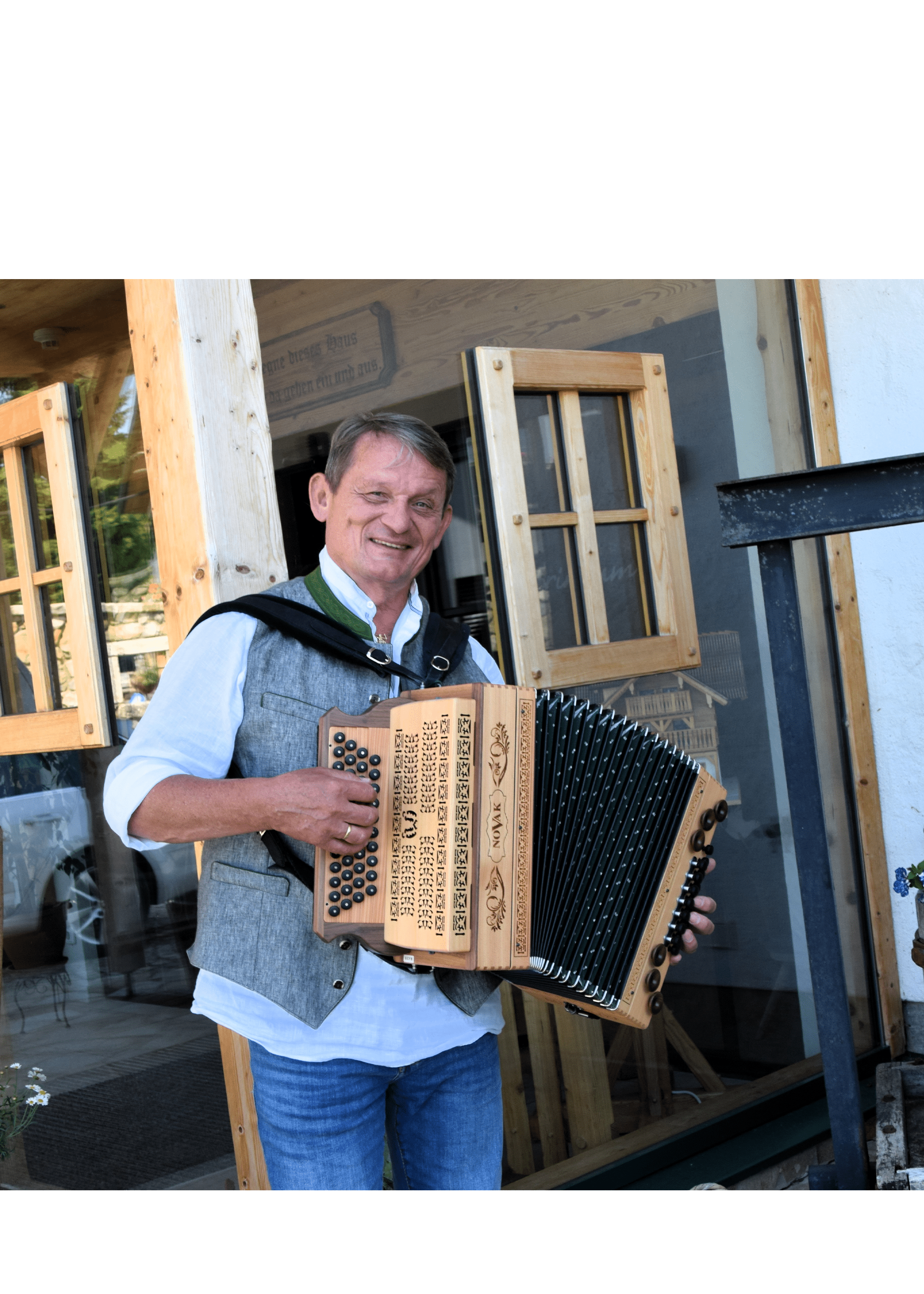 Harmonikalehrer Christian Artner Portraitbild