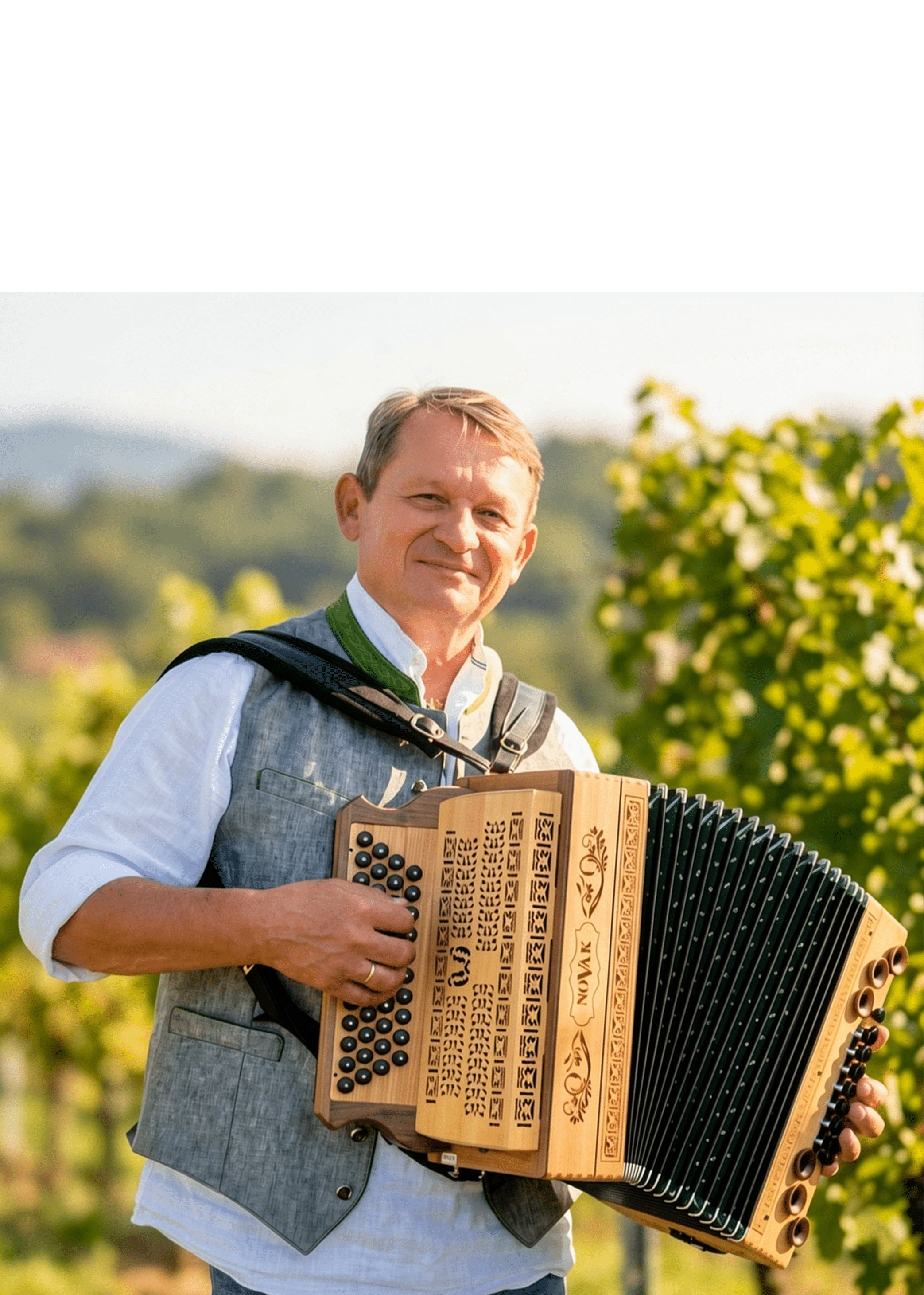 Harmonikalehrer Christian Artner - Portraitbild