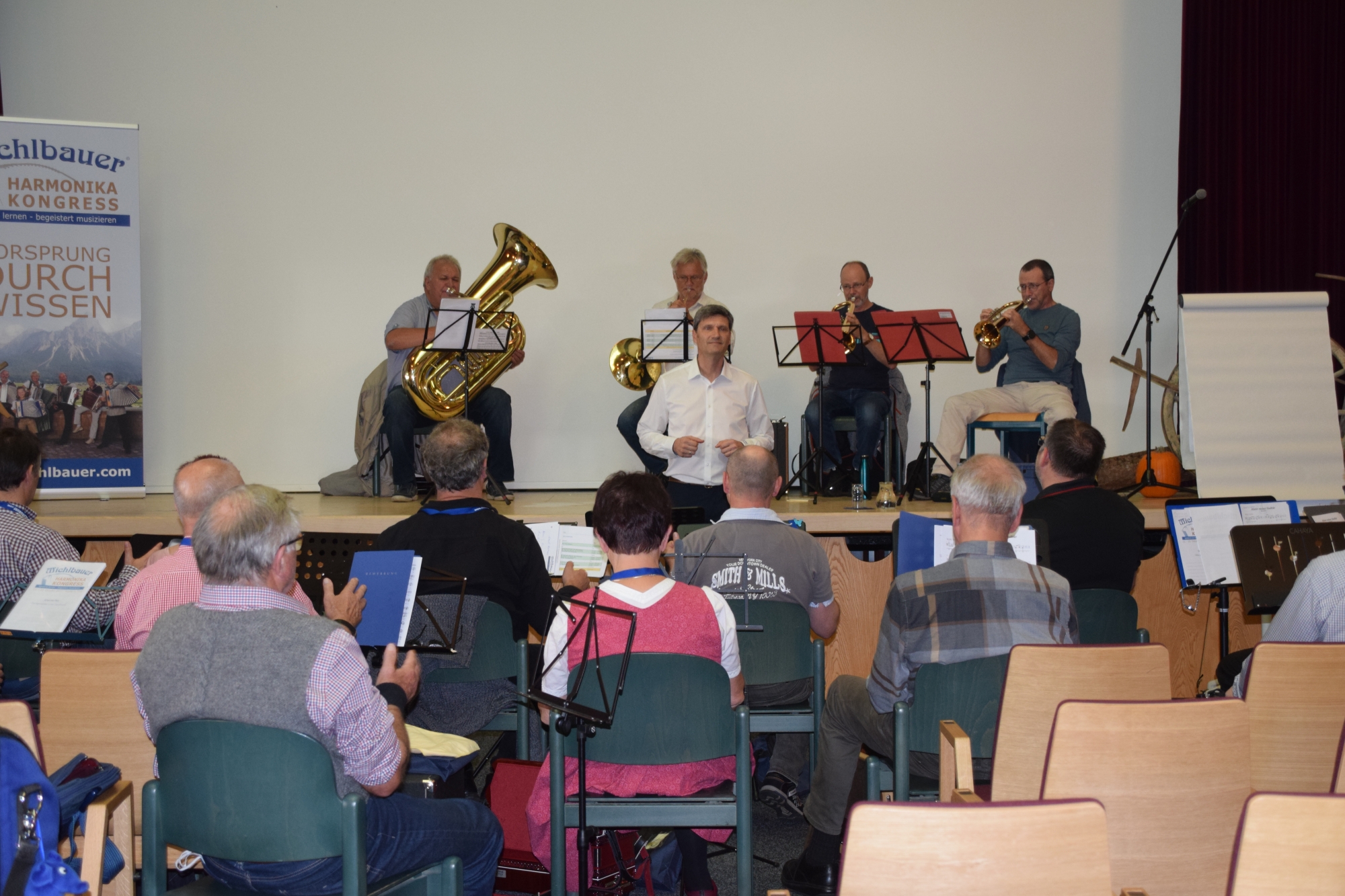 Harmonika mit der Stubenmusi - Workshop beim Michlbauer Kongress
