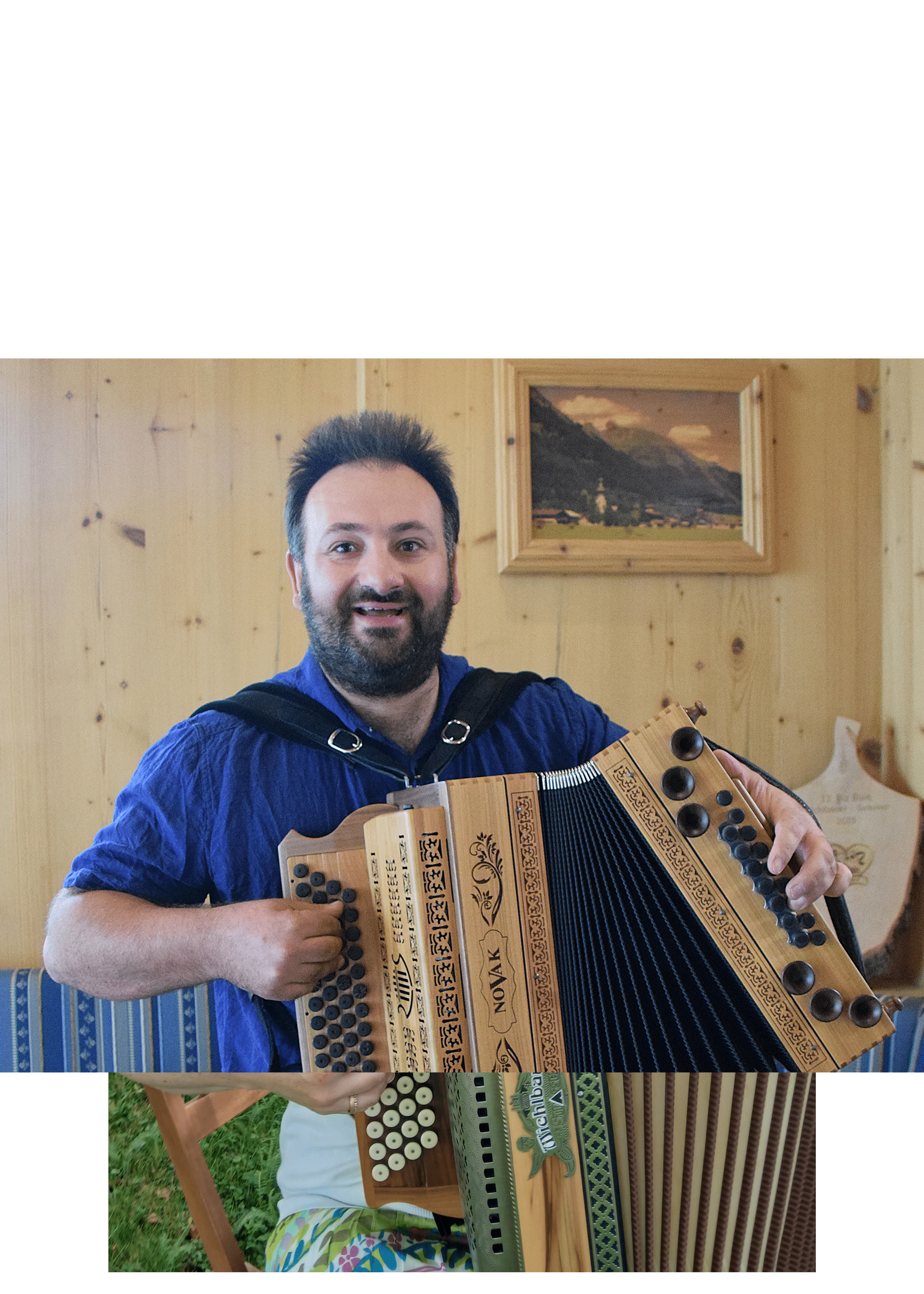 Harmonikalehrer Harald Pirker 