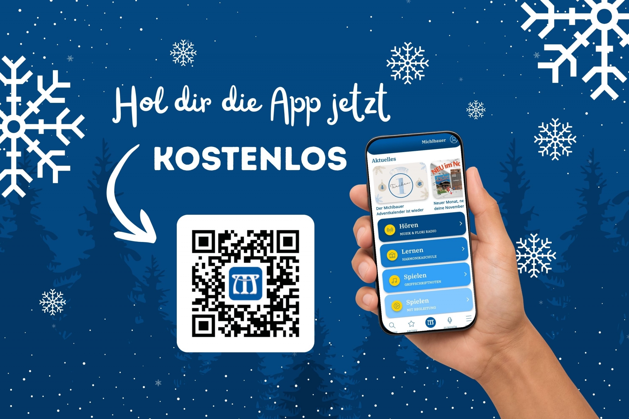 Hol dir die App jetzt kostenlos