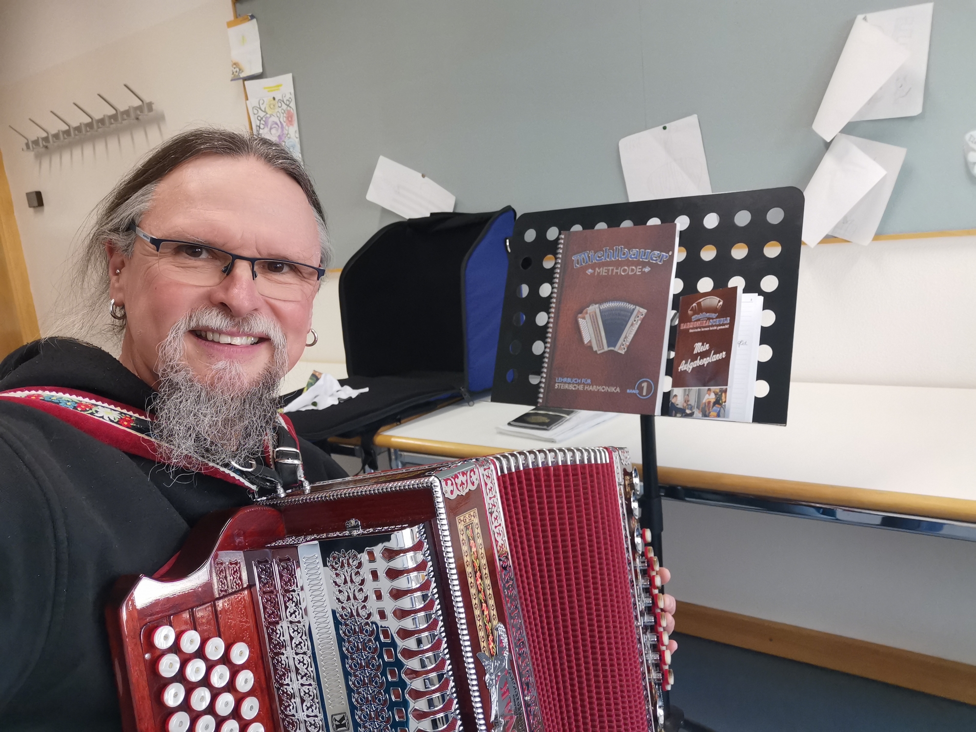 Thomas Maurer - begeisterter Teilnehmer des Musiktheorie-Seminares in Weyregg