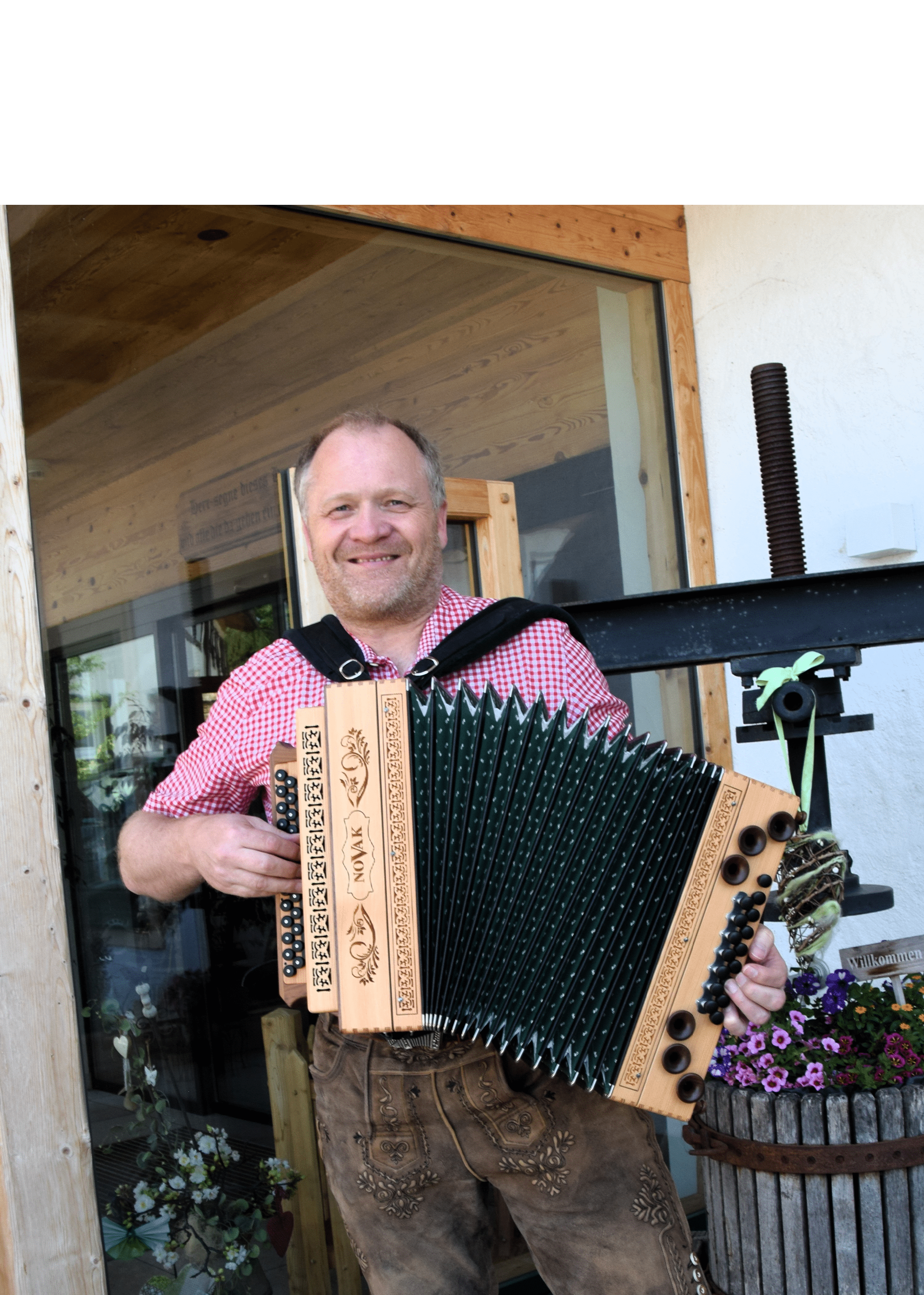 Harmonikalehrer Ingolf Böhle Portraitbild