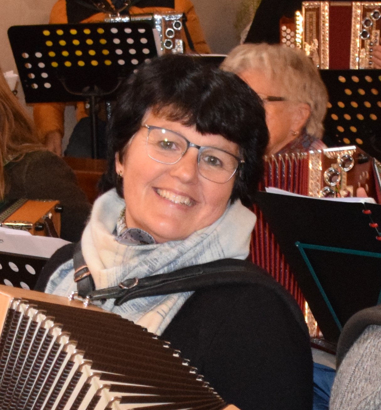 Begeisterte Kongress-Teilnehmerin