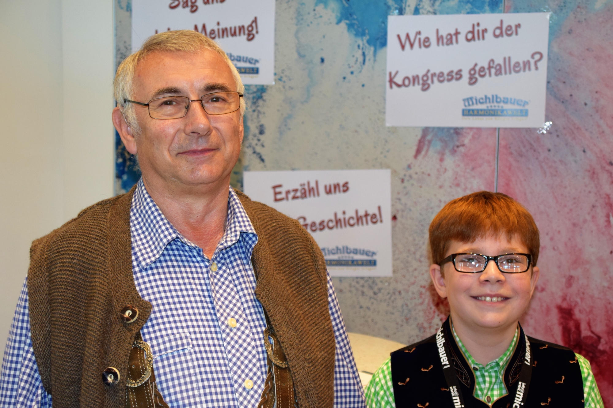 Begeisterte Kongress-Teilnehmer