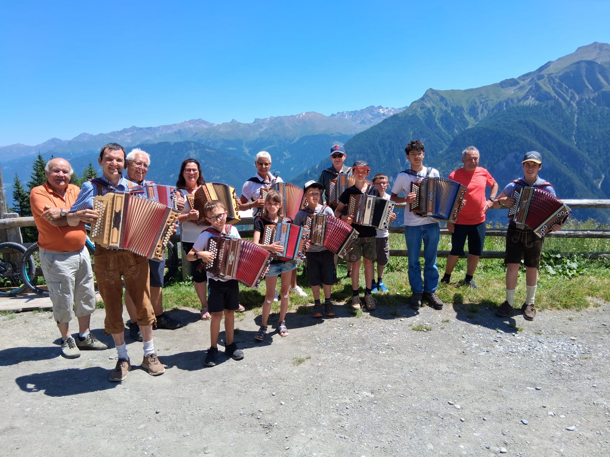 Musiknachmittag auf der Kobler Alm