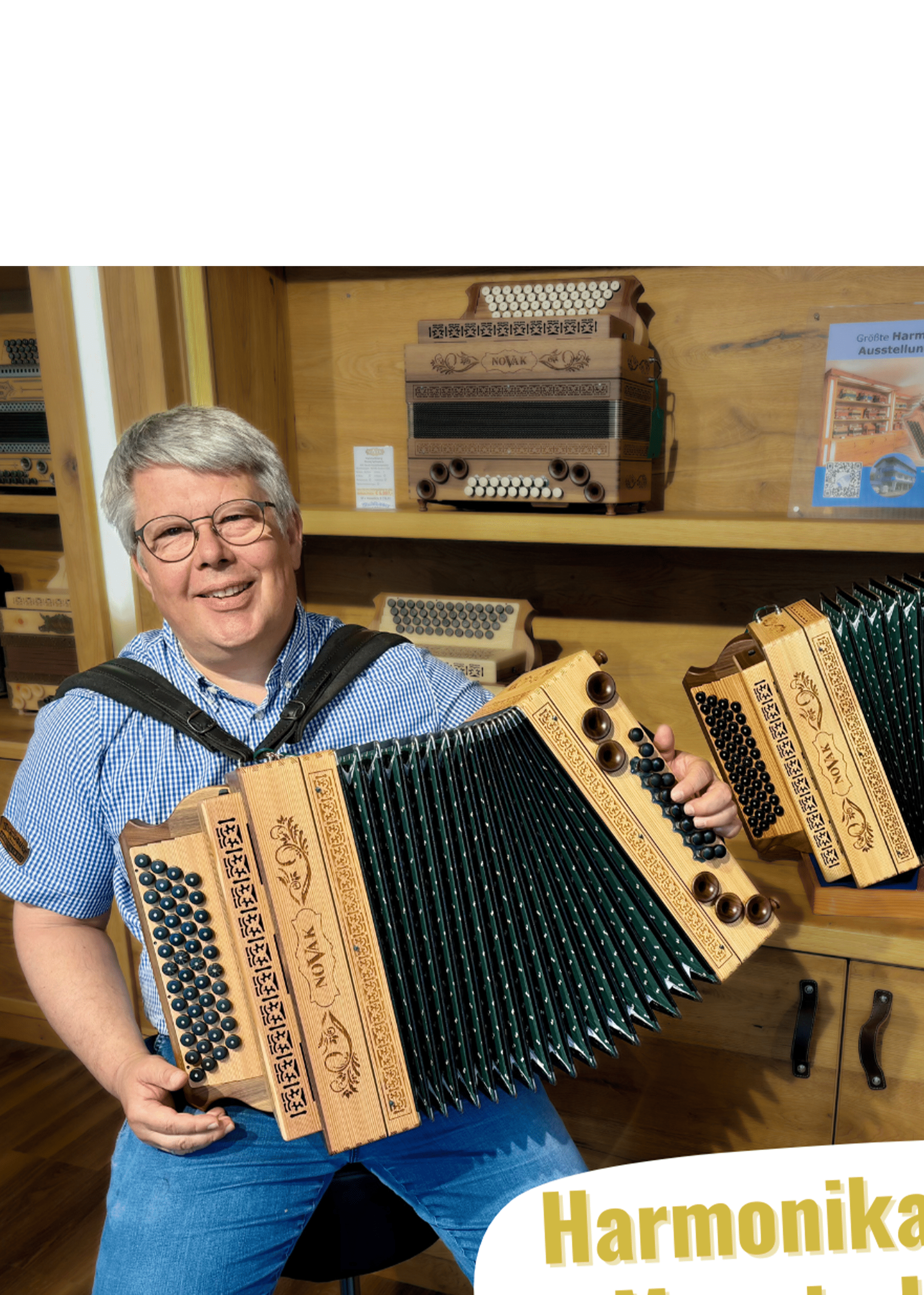 Harmonika-Experte Louis Priemer