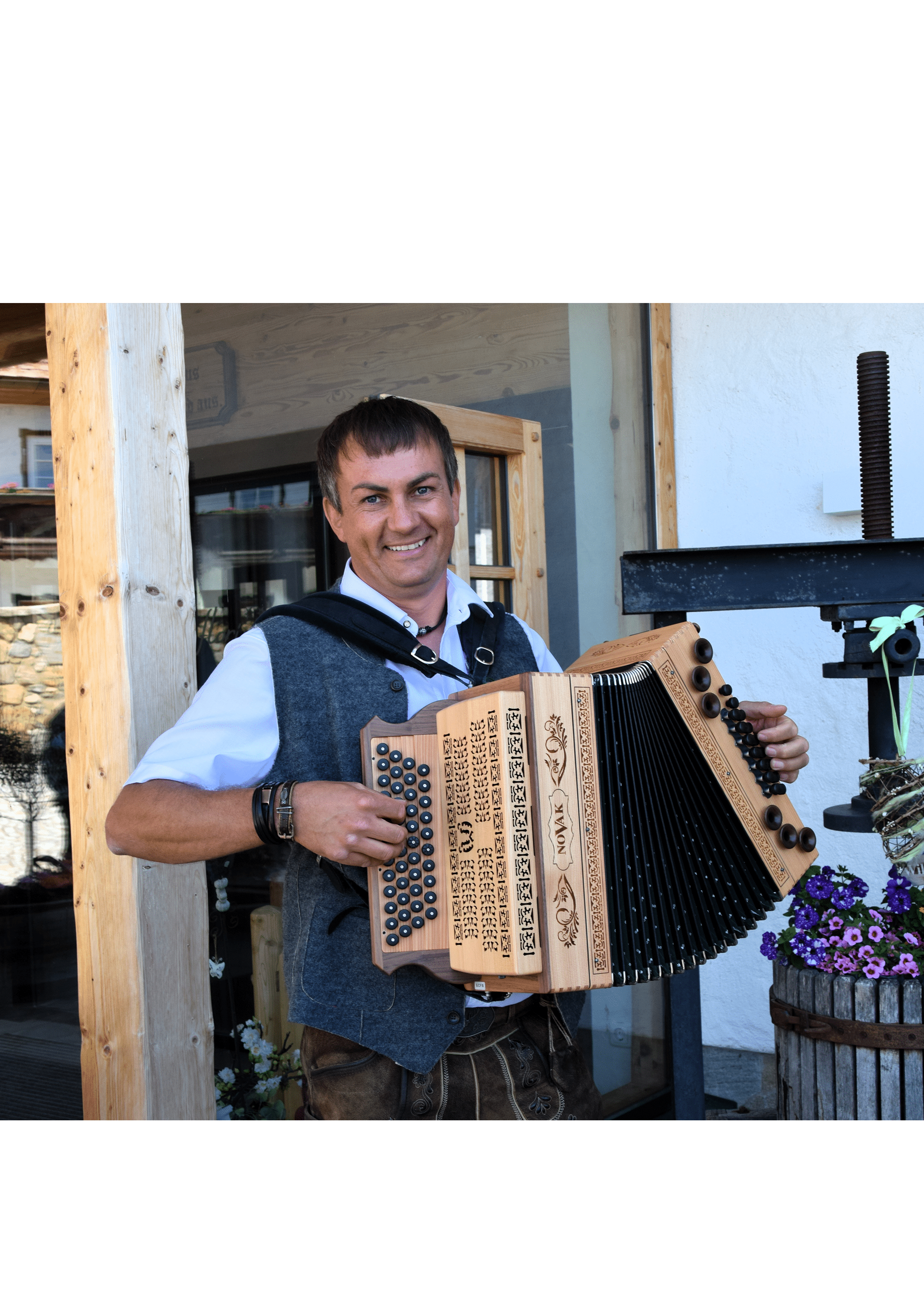 Harmonikalehrer Martin Köck Portraitbild
