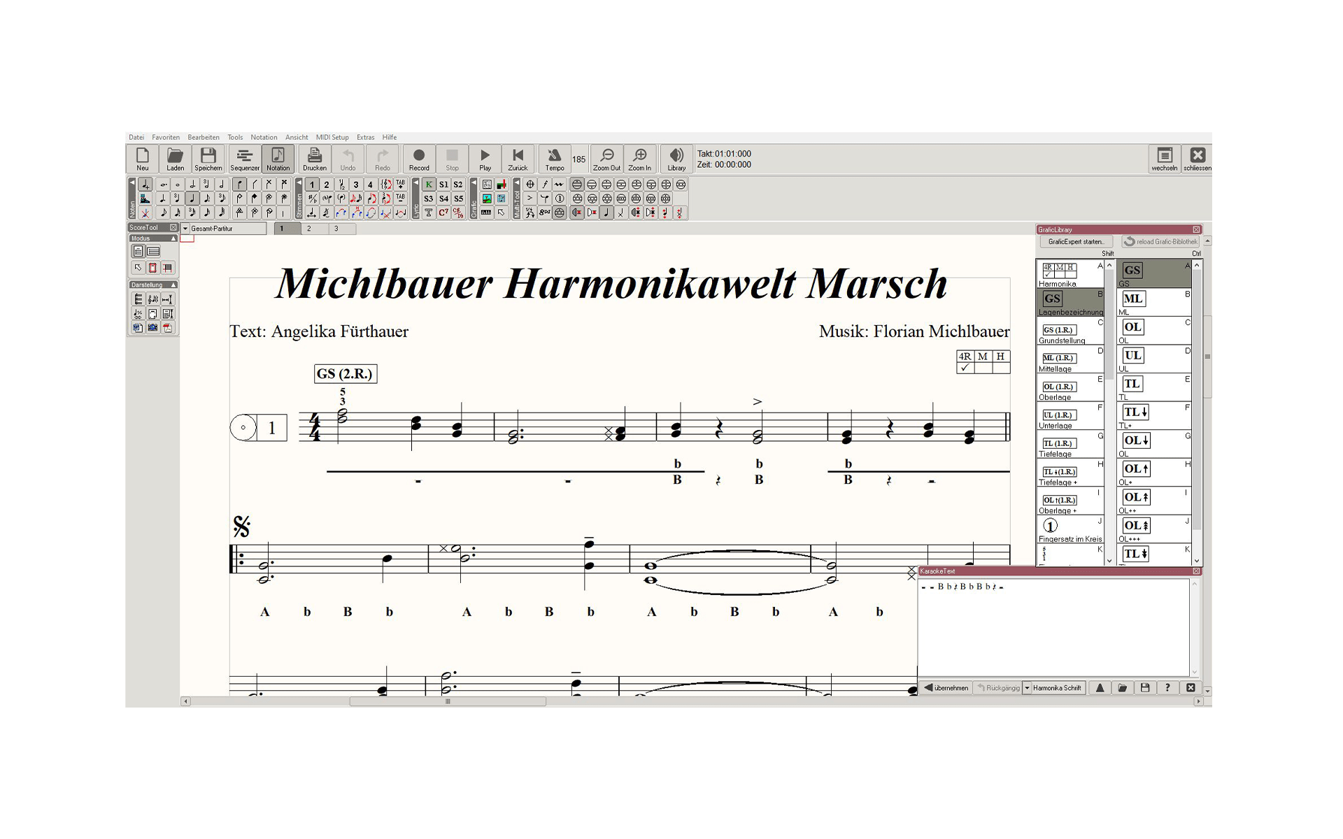 MC Score - Notenschreiben leicht gemacht