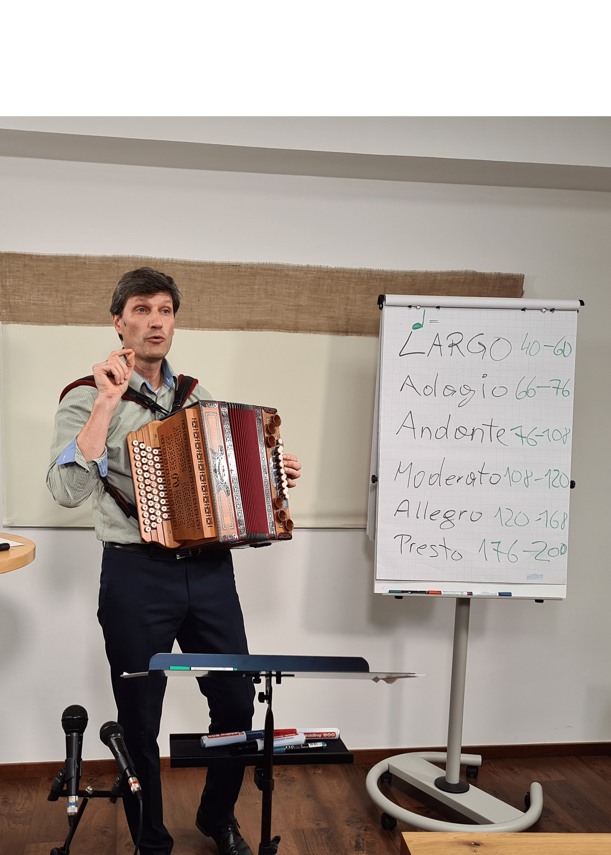 Musiktheorie-Workshop mit Johannes Petz