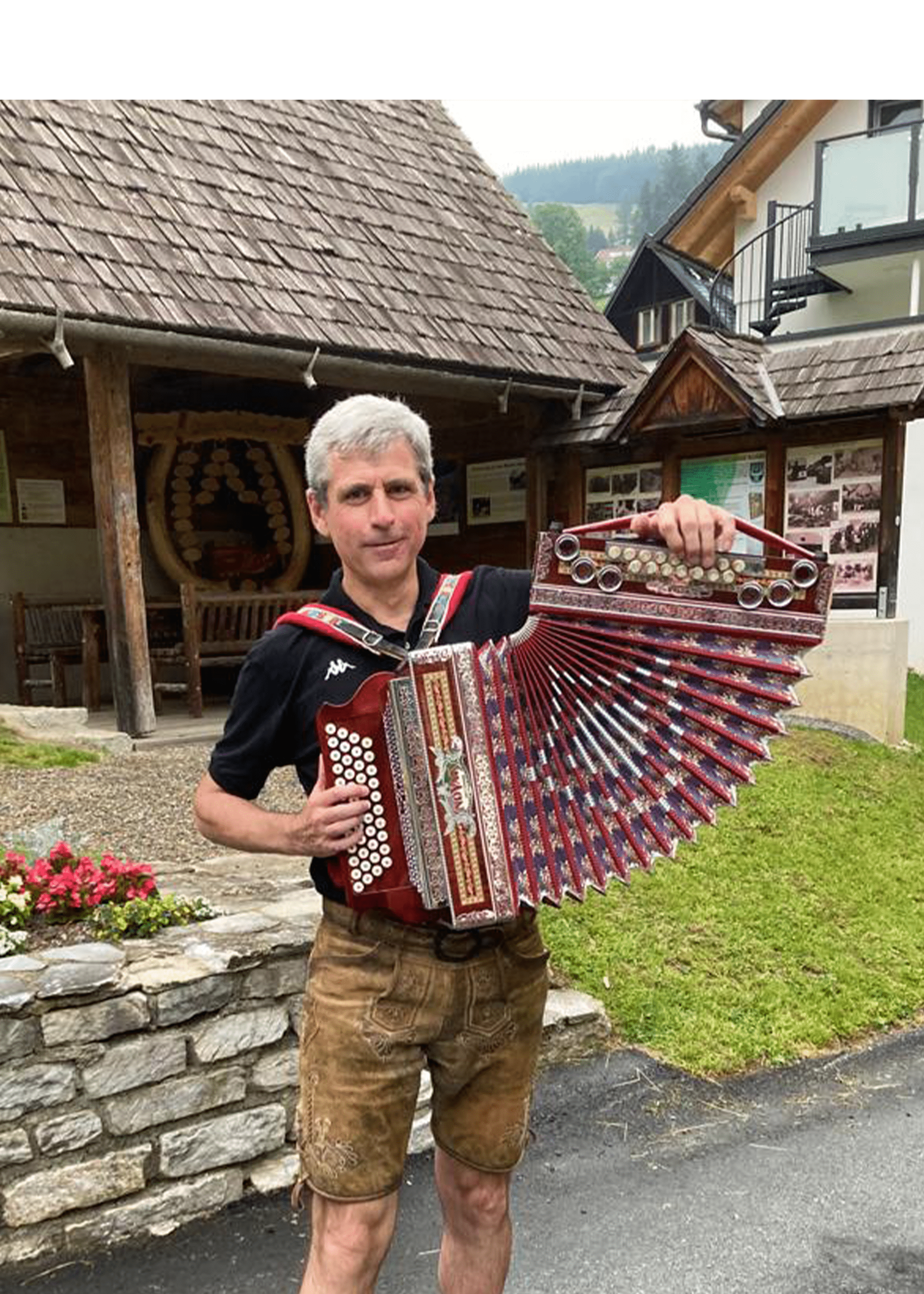 Harmonikalehrer Richard Csida Portraitbild