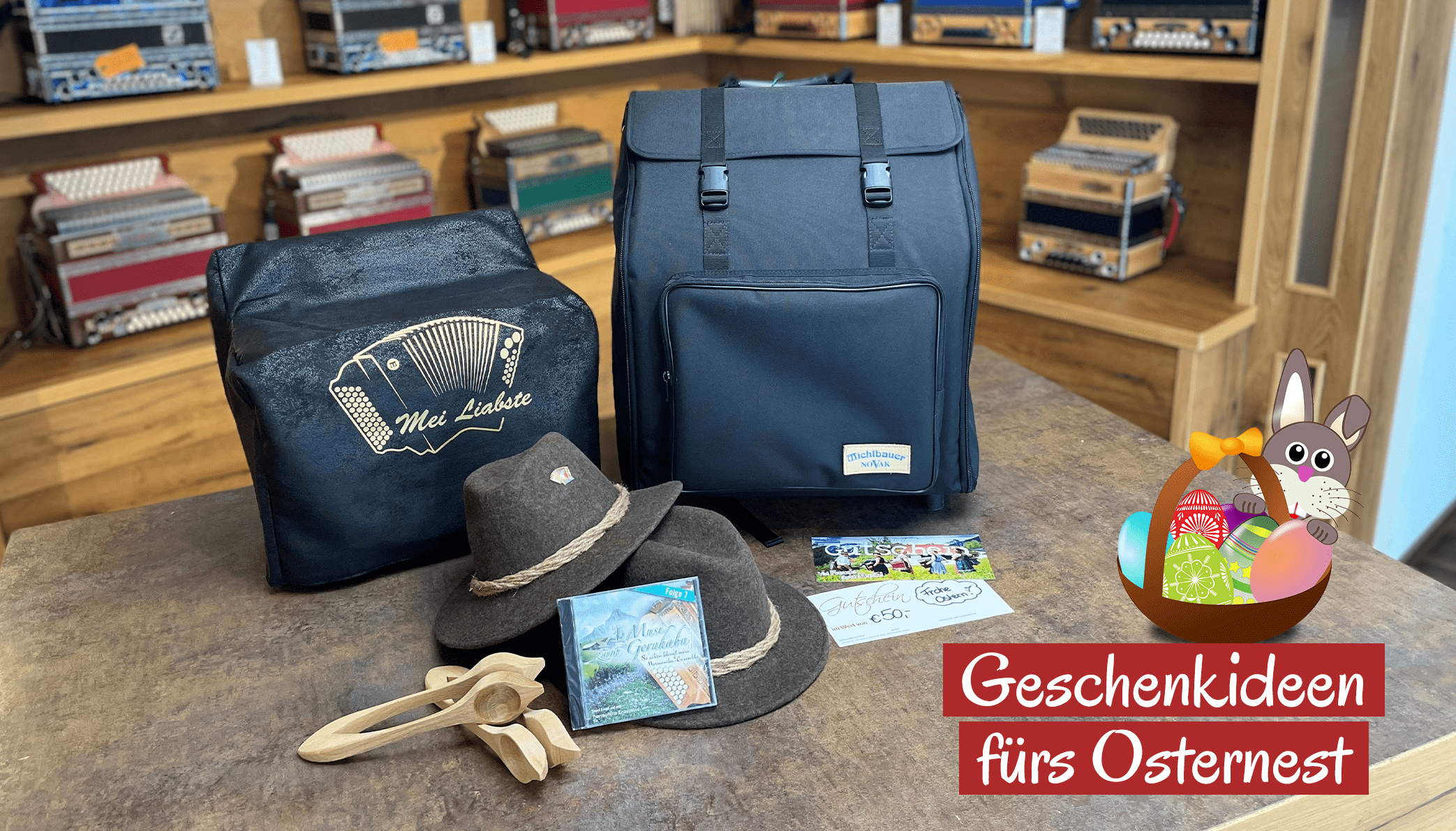 Headerbanner - Geschenkideen zu Ostern