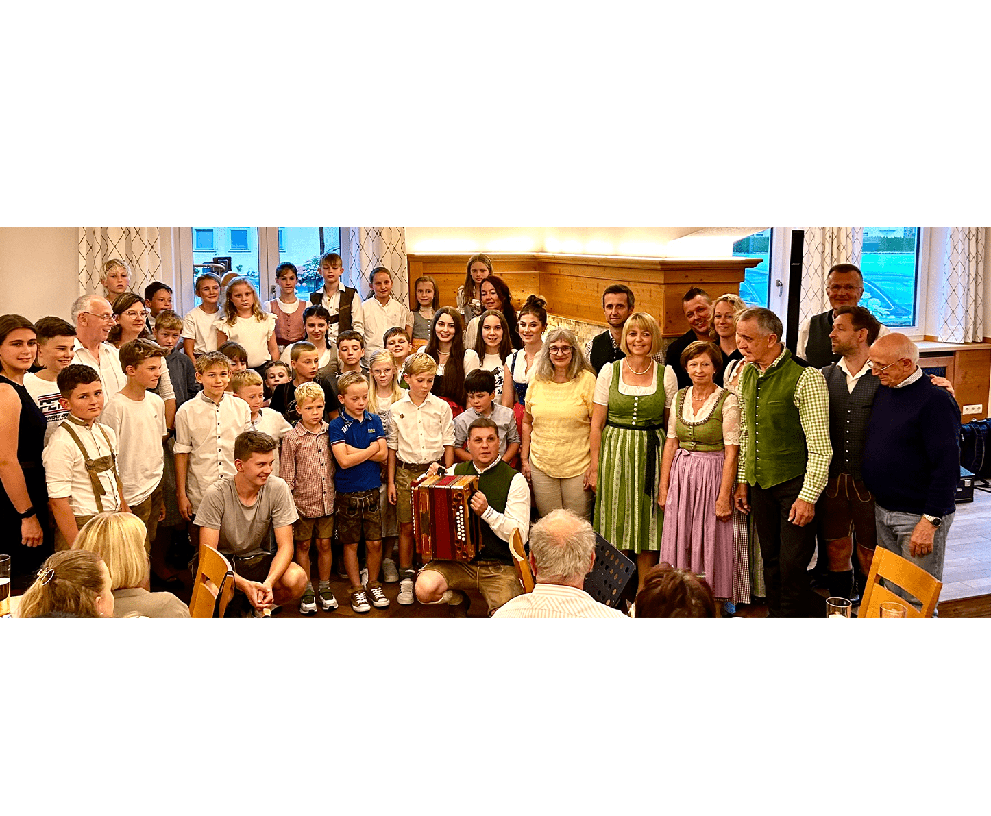 Gruppenbild Vorspielabend Scheffau